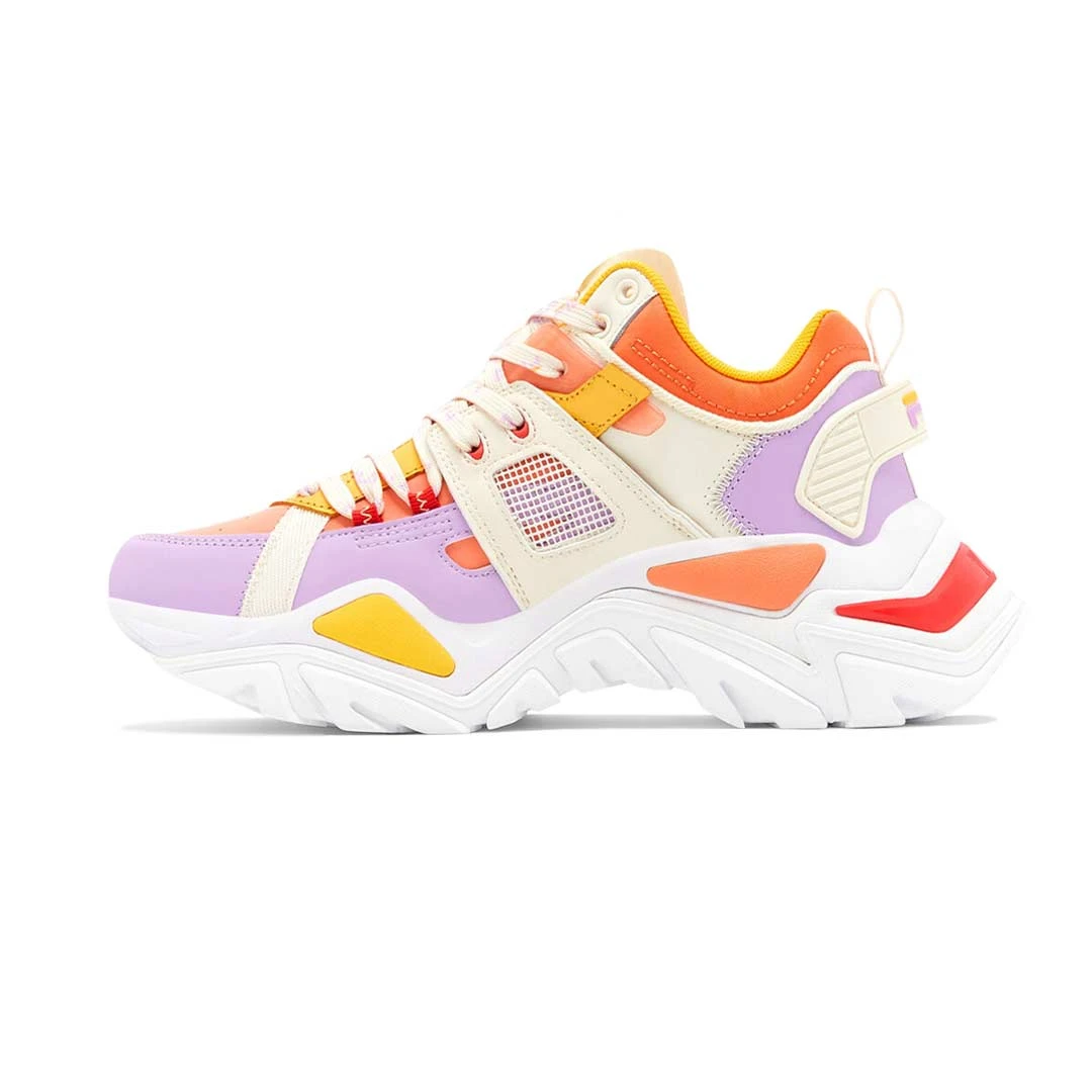 FILA - Women's Cage Mid Mixed Media Shoes (5RM01753 827) 4 FILA - Women's Cage Mid Mixed Media Shoes (5RM01753 827) - Image 2