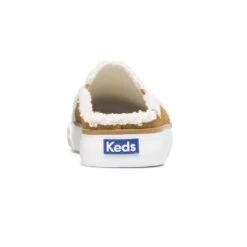 Keds - Women's Double Decker Mule Suede Shearling Shoes (WH65734) -Sperry Shop Keds Women s Double Decker Mule Suede Shearling Shoes WH65734 3