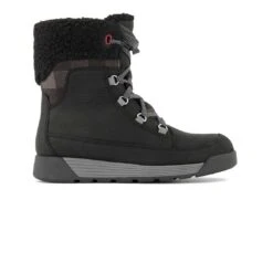 Kodiak - Women's Rosseau Cozy Laceup Boots (KD0A4TEJBLK)