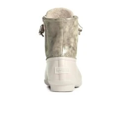 Sperry - Women's Saltwater Shimmer Metallic Leather Duck Boots (STS87904) -Sperry Shop Sperry Women s Saltwater Shimmer Metallic Leather Duck Boots STS87904 3